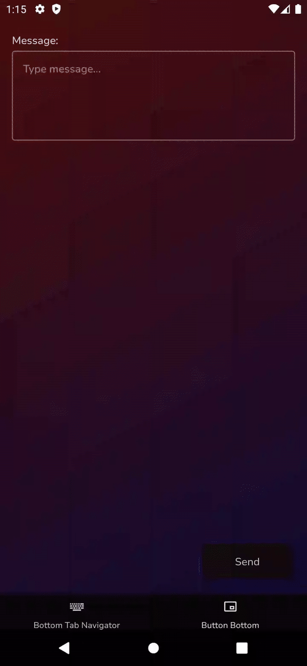 CustomKeyboardAvoidingView-Android