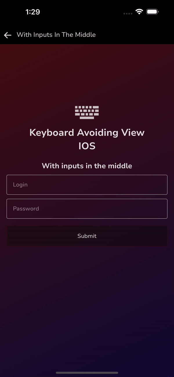 CustomKeyboardAvoidingView-IOS
